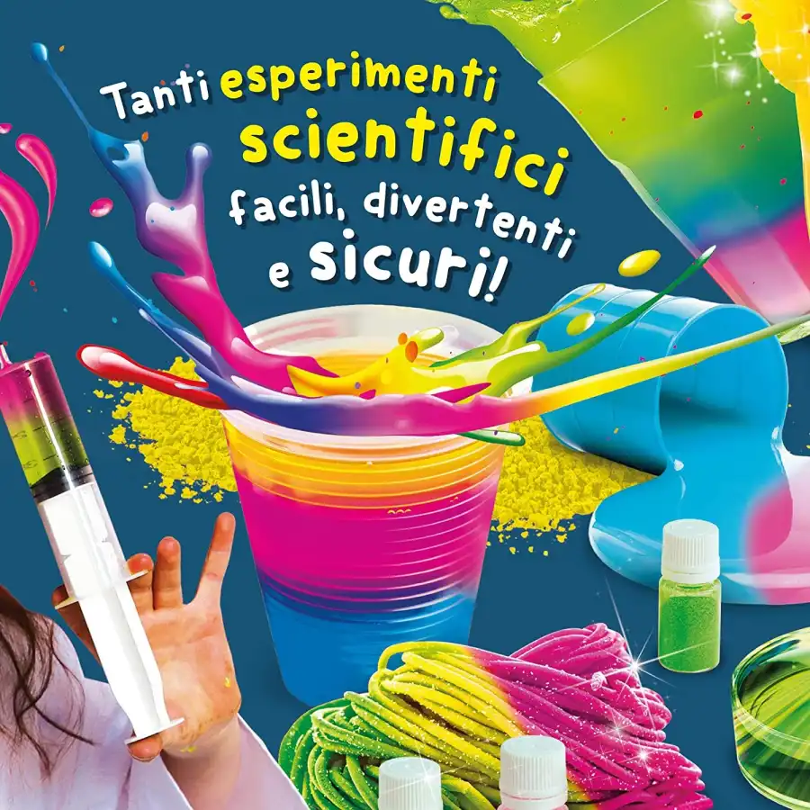 La Scienza dei Colori Pazzi e Segreti 86252 Lisciani - 2