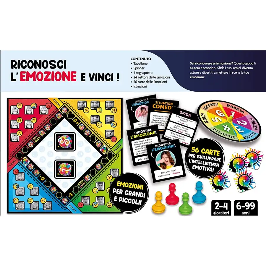 Riconosci l'Emozione e Vinci ! 89178 Lisciani - 2