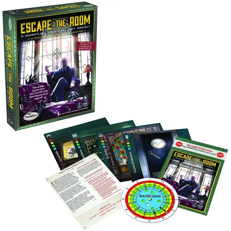 Escape the Room - il Segreto del Rifugio del Dott. Gravely Ravensburger - 1