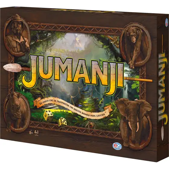 Jumanji in Cartone Gioco da Tavolo Editrice Giochi - 1