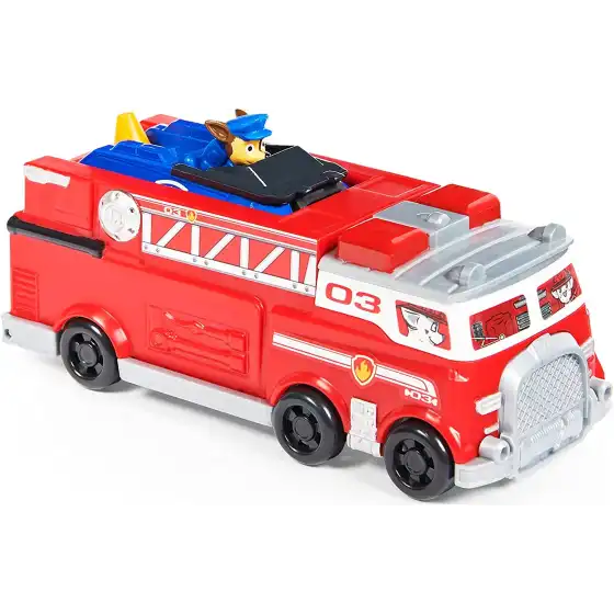 Paw Patrol Die Cast Camion dei Pompieri e Chase Spin Master - 3