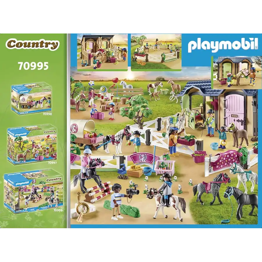 Playmobil Country 70995 Lezione di Equitazione con Stalle Playmobil - 4