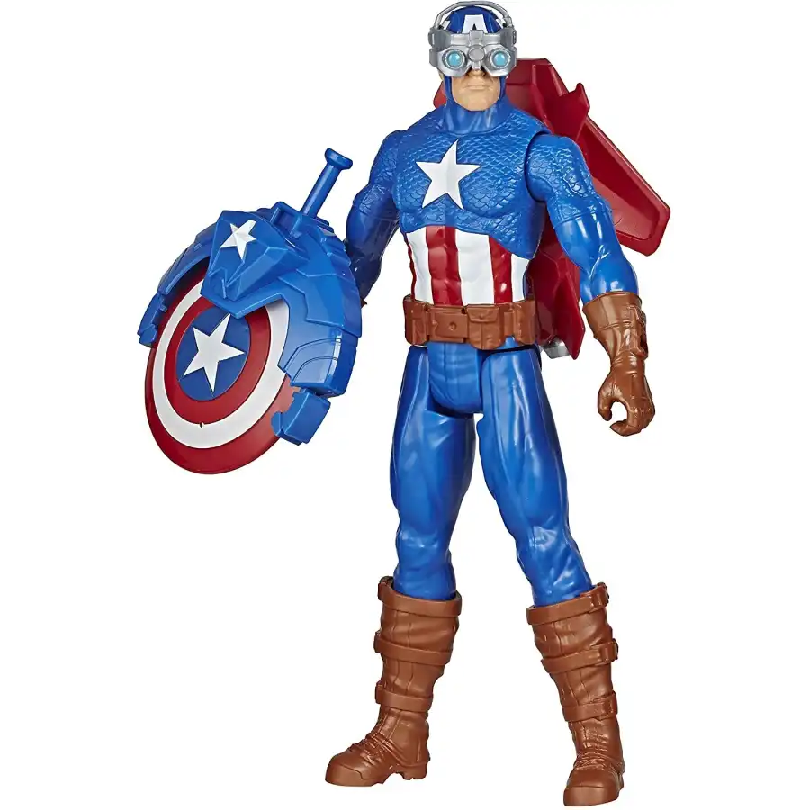 Avengers Blast Gear Capitan America serie Titan Hero Hasbro - 1