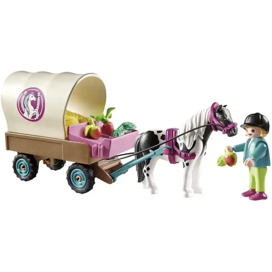 Playmobil Country 70998 Carrozza con Pony Playmobil - 2