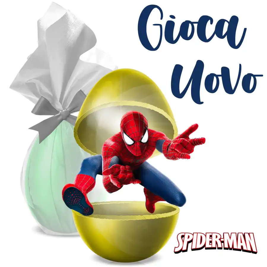 GiocaUovo Uovo di Pasqua Spiderman 2022  - 1