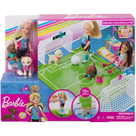 Barbie Playset Chelsea Calciatrice GHK37 Mattel - 1
