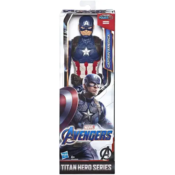 Marvel Avengers Serie Titan Hero Capitan America Hasbro - 1