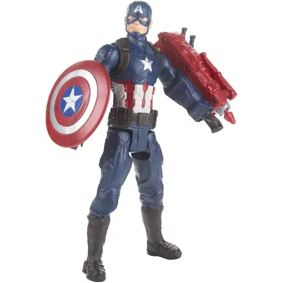 Marvel Avengers Serie Titan Hero Capitan America Hasbro - 2