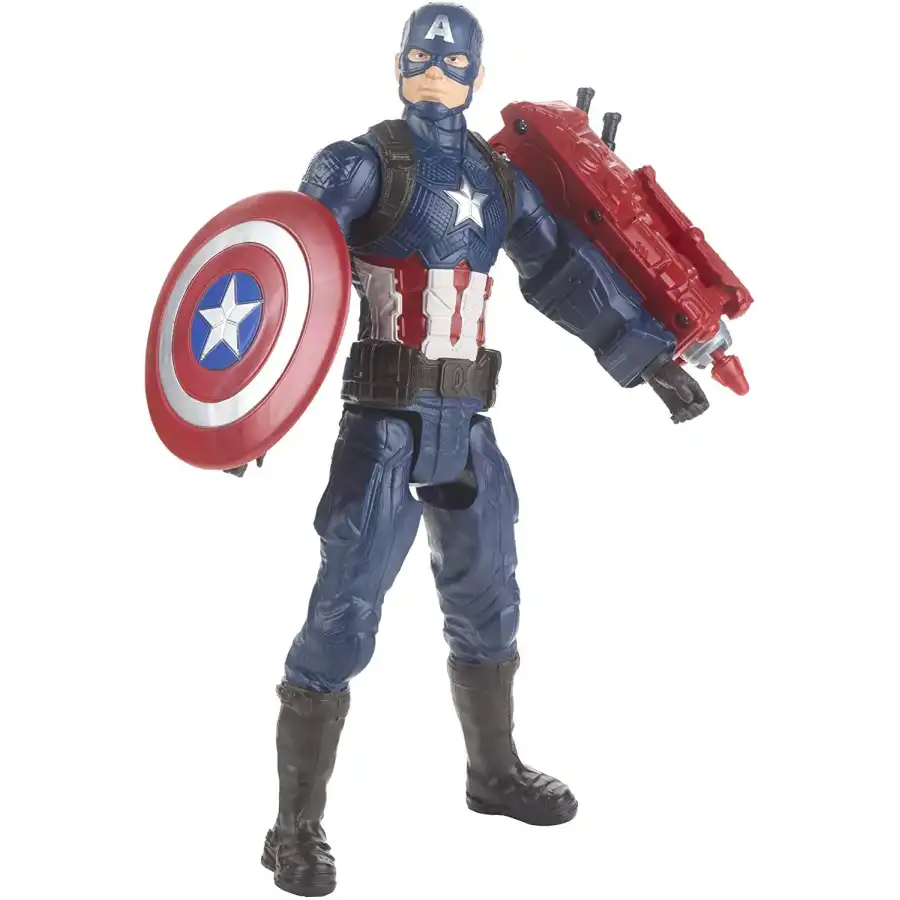 Marvel Avengers Serie Titan Hero Capitan America Hasbro - 2