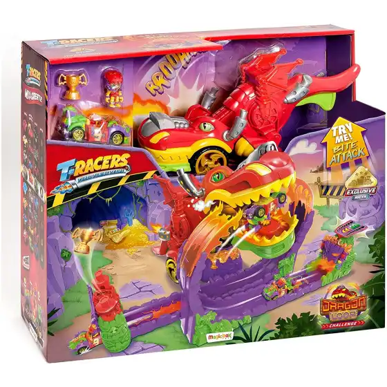 T-Racers Dragon Loop Challenge Magic Box Toys - 1