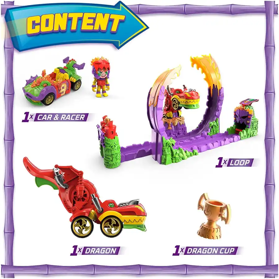 T-Racers Dragon Loop Challenge Magic Box Toys - 2