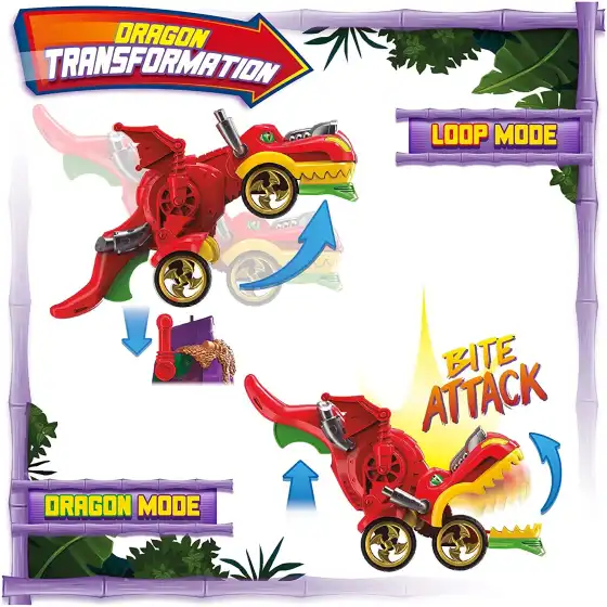 T-Racers Dragon Loop Challenge Magic Box Toys - 4