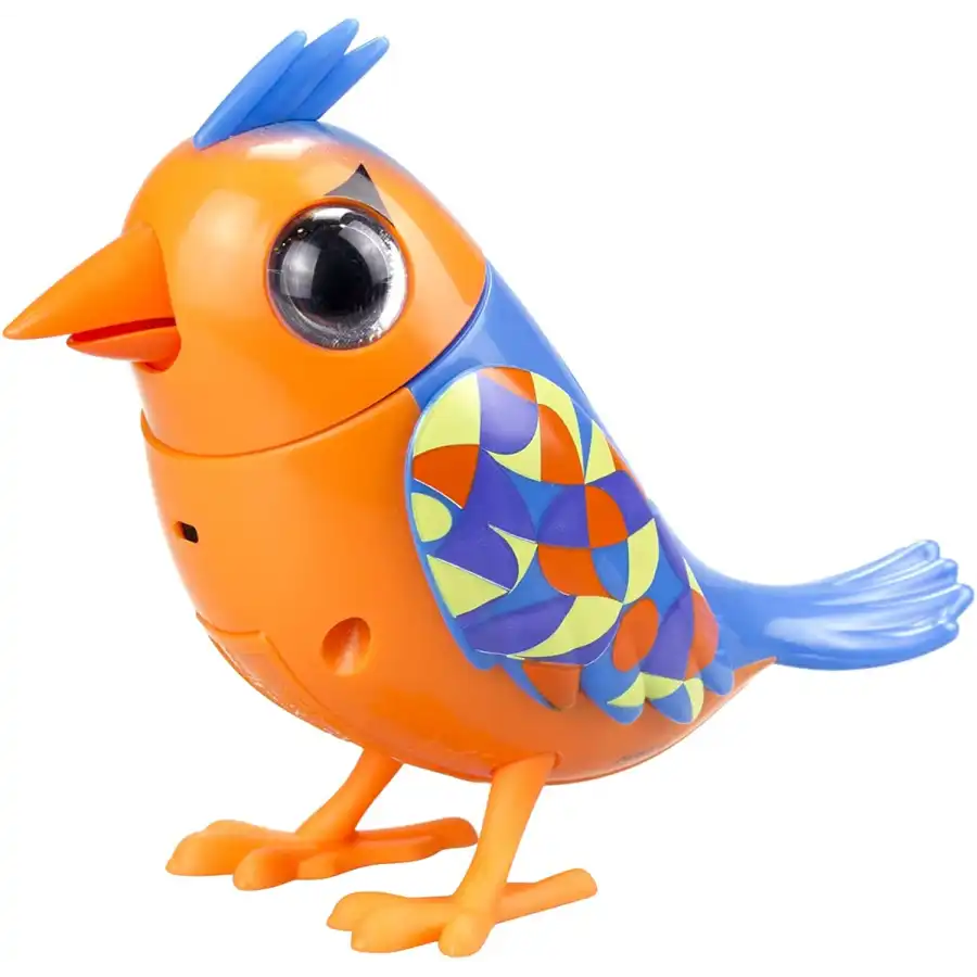 Digibirds - Twin Pack Uccellini Canterini Interattivi Rocco Giocattoli - 2