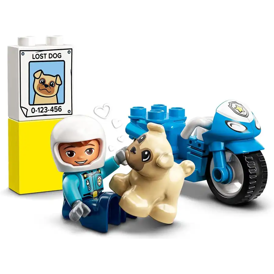Lego Duplo 10967 Motocicletta Della Polizia Lego - 2