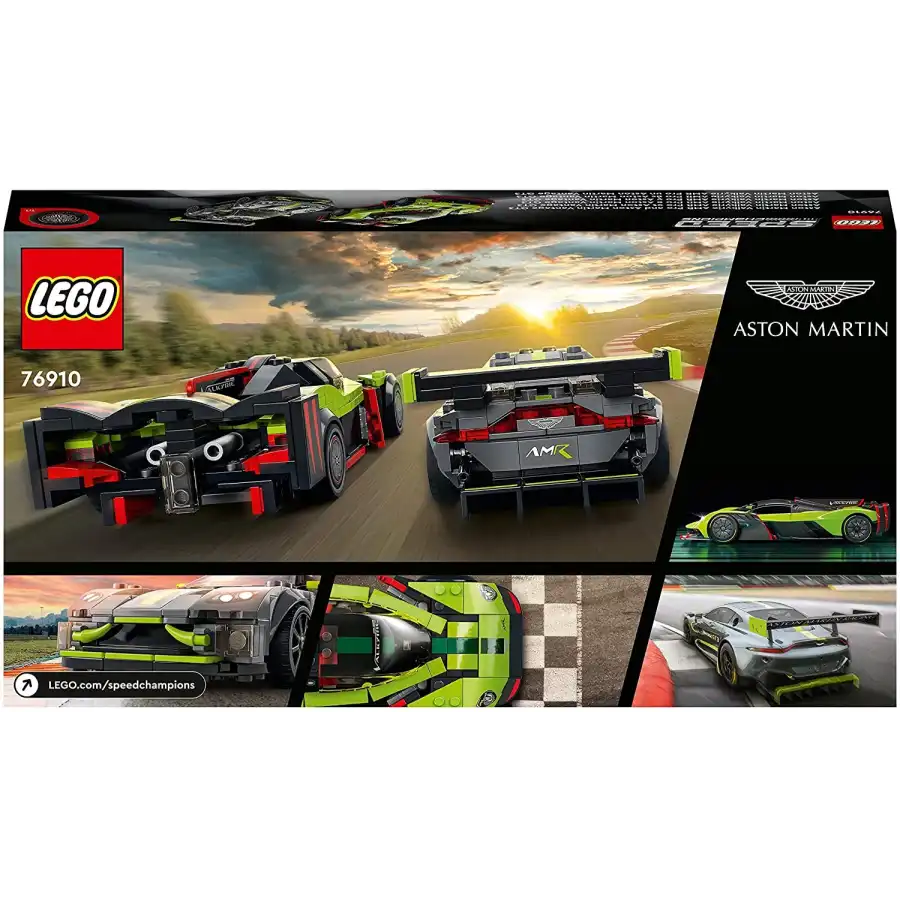 Lego Speed Champions 76910 Aston Martin Valkyrie AMR Pro e Aston Martin Vantage GT3 Lego - 3