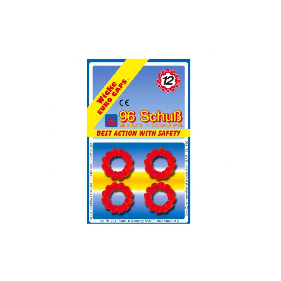 Colpi Esplosivi Pistola 4 Anelli da 12 Colpi Originale - 1