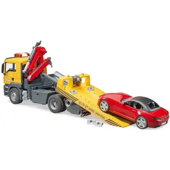 Man TGS Camion da Traino con Roadster e modulo Luci e Suoni Bruder - 3