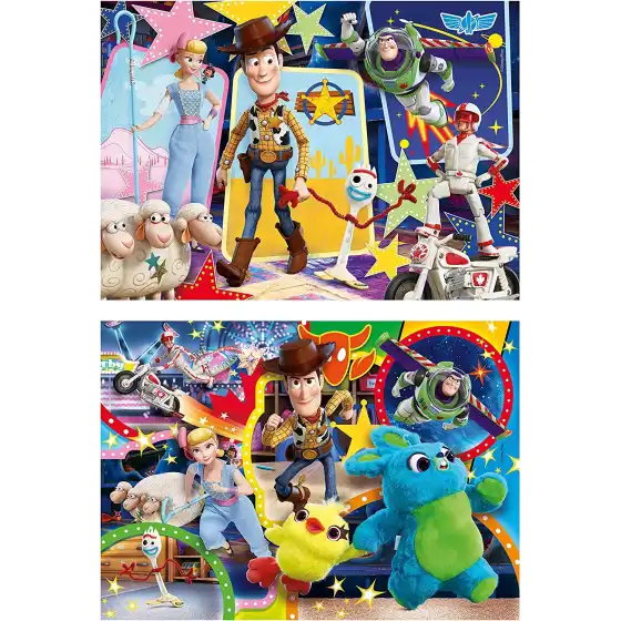 Toy Story 4 Supercolor Puzzle 2x20 pezzi 24761 Clementoni - 2