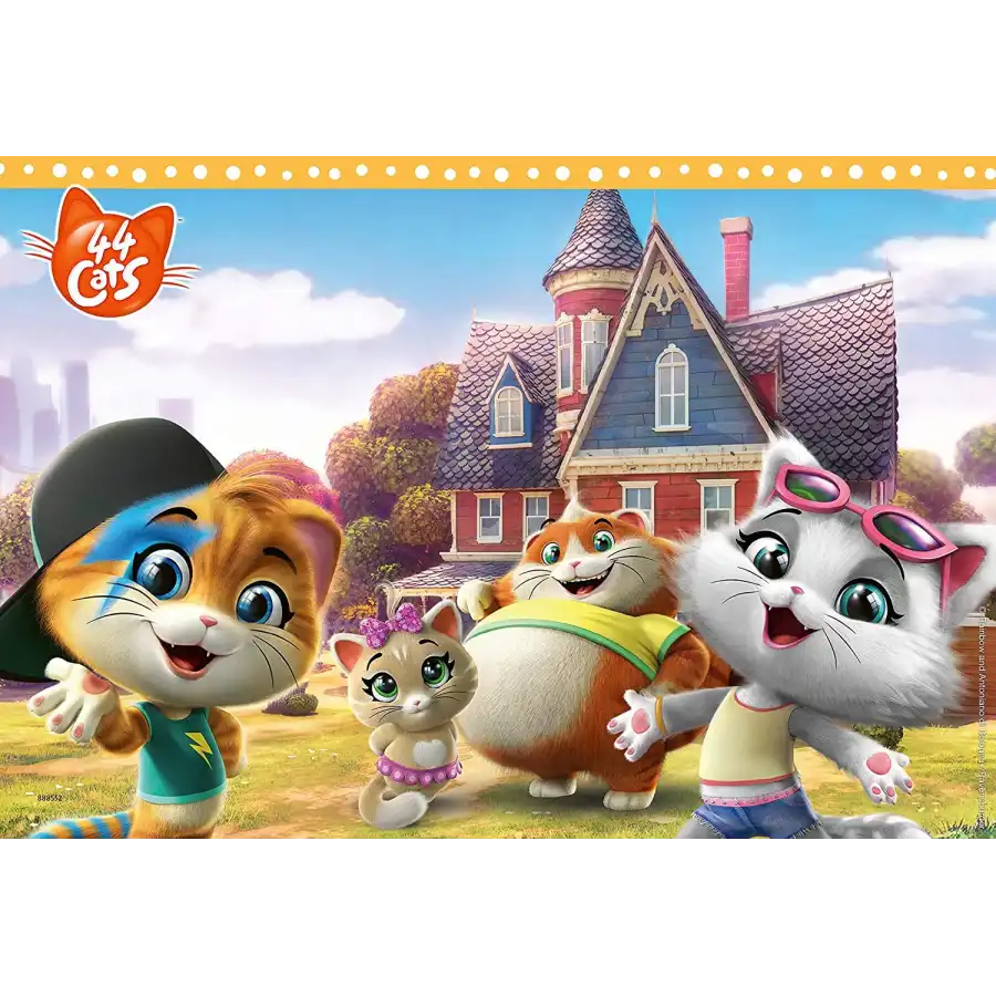 Puzzle 44 Gatti 2x24 pezzi 05012 Ravensburger - 3