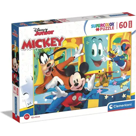 Disney Mickey Supercolor Mickey 60 maxi pezzi 26473 Clementoni - 1