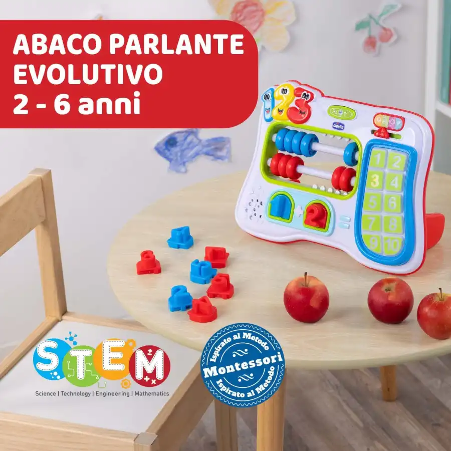 Abaco Numeri & Somme 10521 Chicco - 2