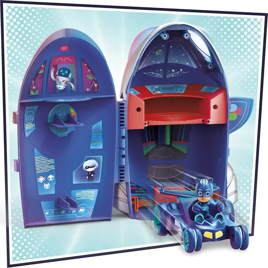 Pj Masks Playset Quartier Generale 2 in 1 Hasbro - 2