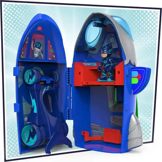 Pj Masks Playset Quartier Generale 2 in 1 Hasbro - 4