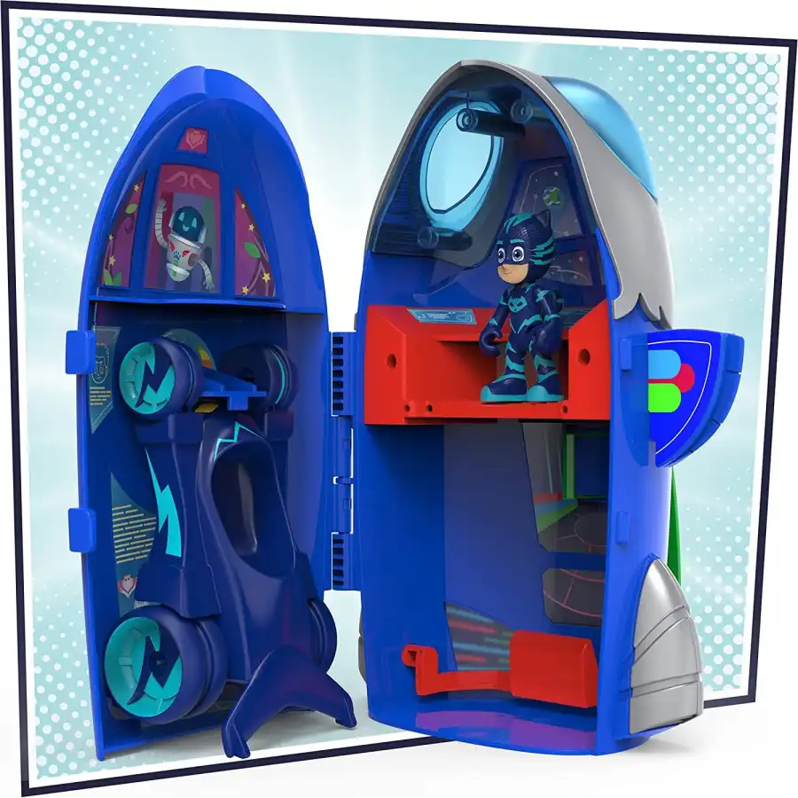 Pj Masks Playset Quartier Generale 2 in 1 Hasbro - 4