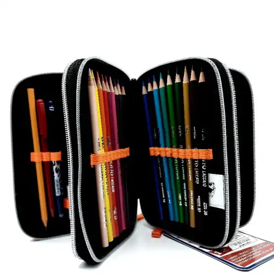 Lyon Astuccio 3 Zip Completo 2022/2023 Panini - 3