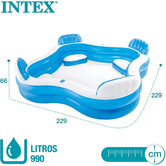 Intex 56475 Piscina 4 sedili  - 2