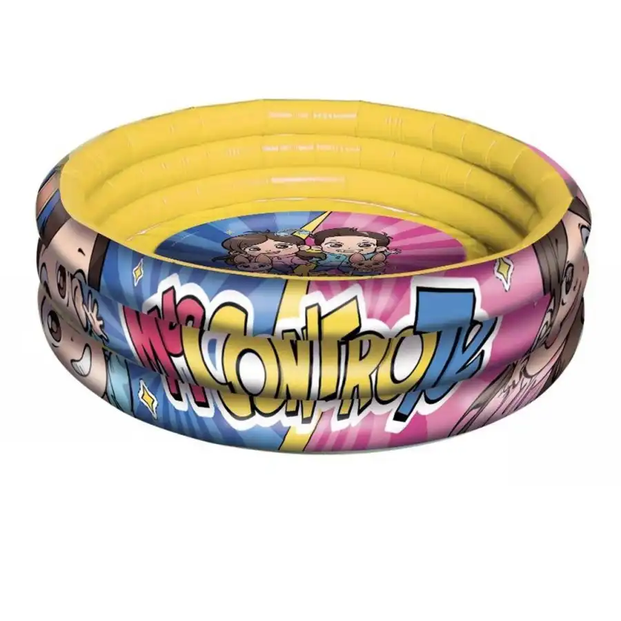 Me Contro Te Piscina 3 Anelli 90 cm Grandi Giochi - 1