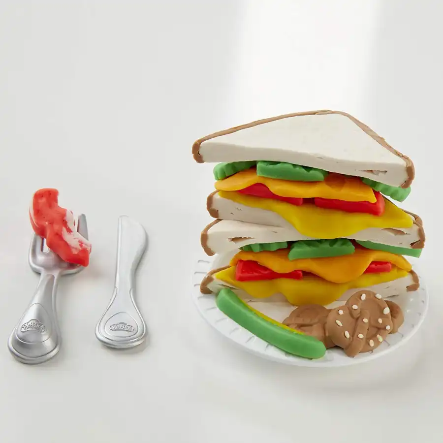 Play-Doh Kitchen Creations Sandwich Formaggioso Hasbro - 4