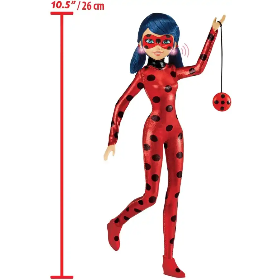 Miraculous Bambola Ladybug con luci e suoni Bandai - 2