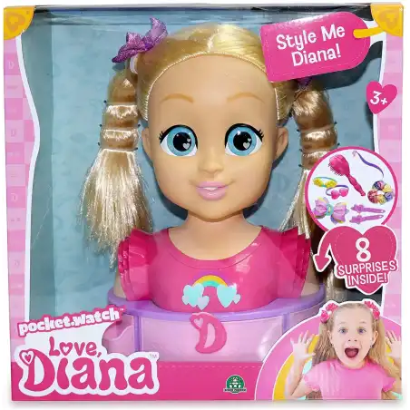 Love Diana Styling Head con accessori Giochi Preziosi - 1