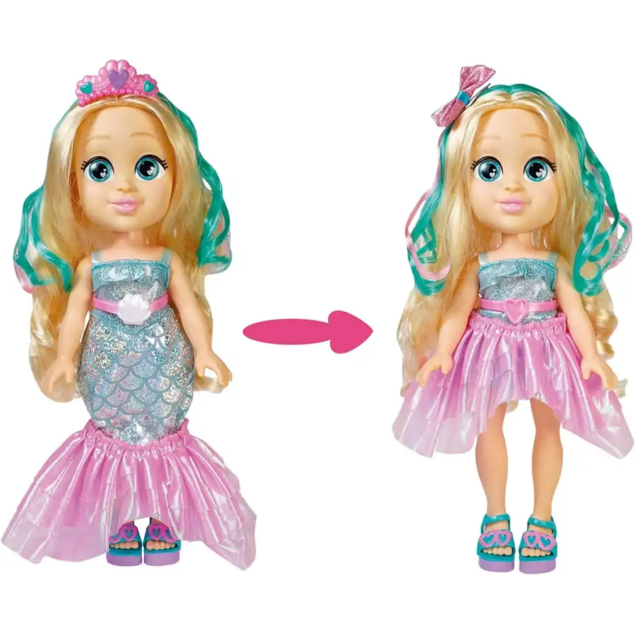 Love Diana Bambola Sirena con vestito trasformabile Giochi Preziosi - 3