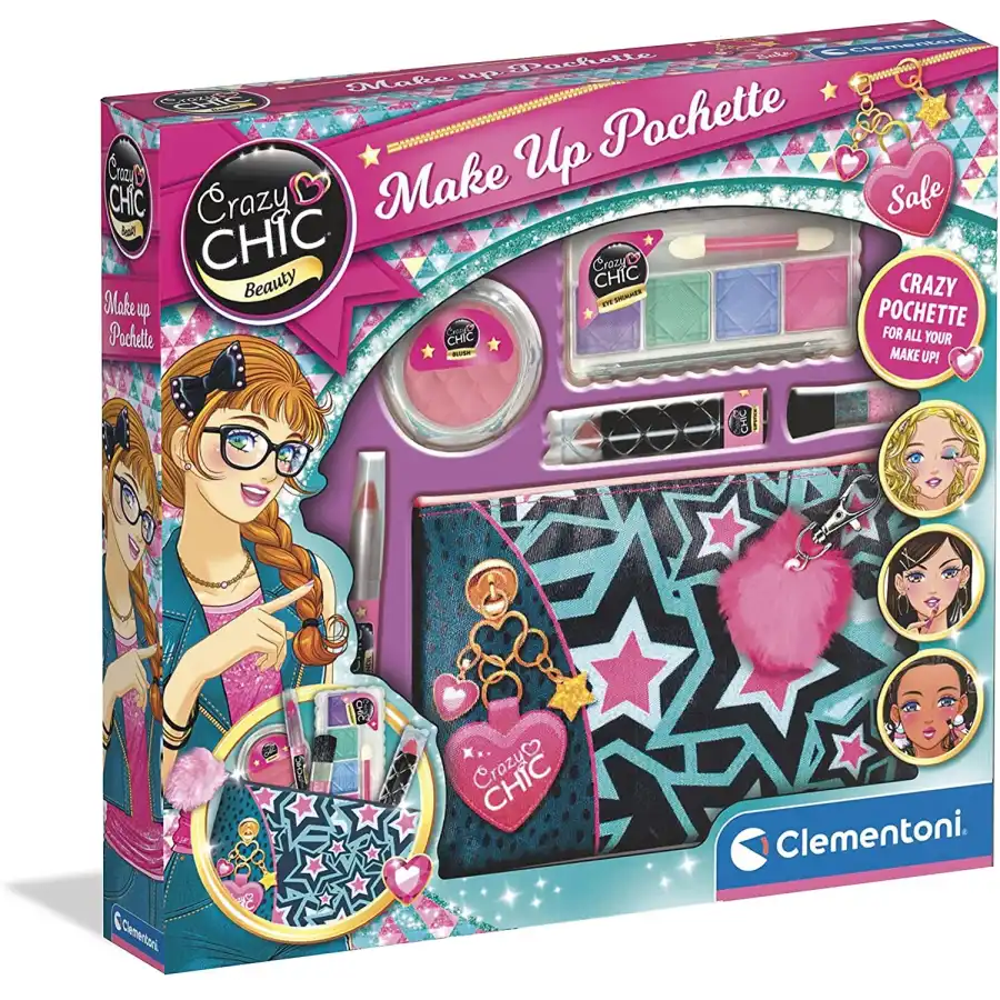 Crazy Chic Make Up Pochette Clementoni - 1