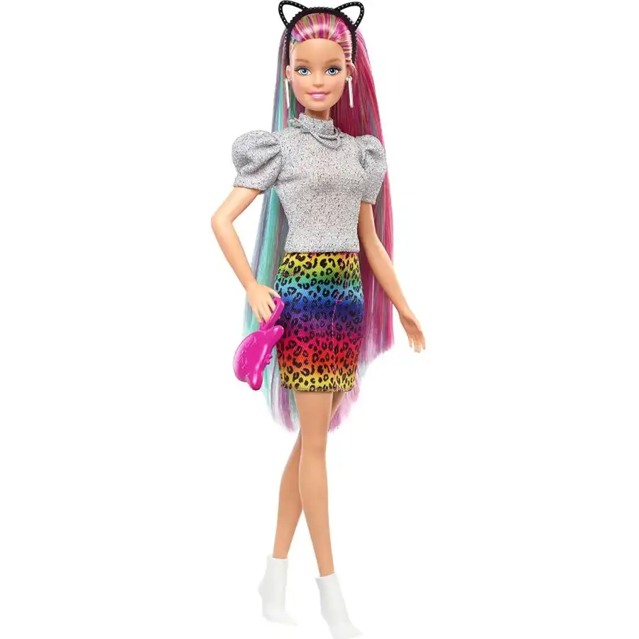 Barbie Leopard Rainbow GRN81 Mattel - 3