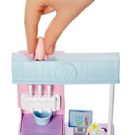 Barbie Playset Gelateria Con Accessori HCN46 Mattel - 3