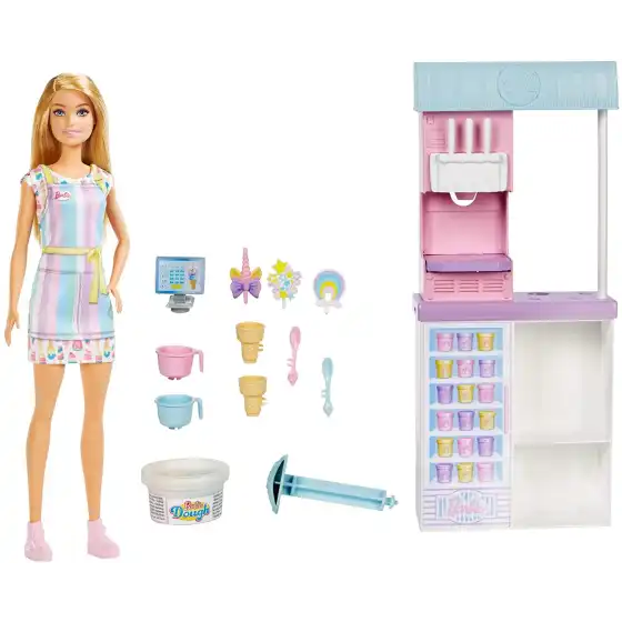 Barbie Playset Gelateria Con Accessori HCN46 Mattel - 2