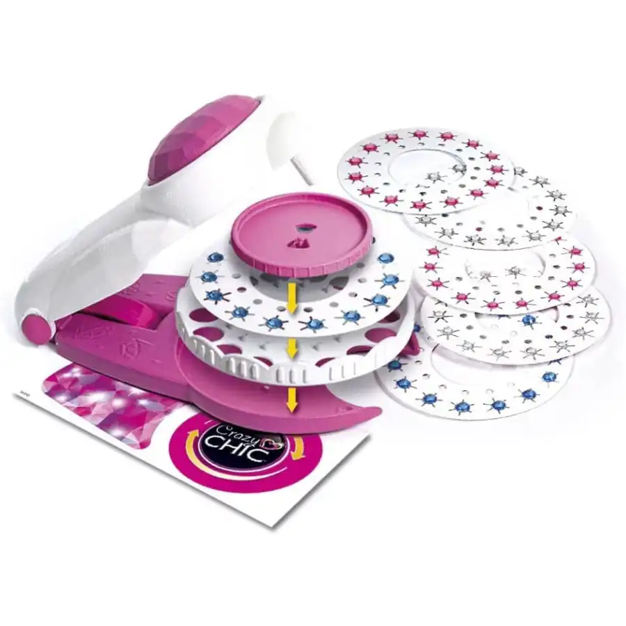 Crazy Chic Macchina Strass Clementoni - 3