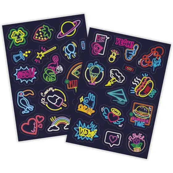 Adesivi Neon Stickers Clementoni - 2
