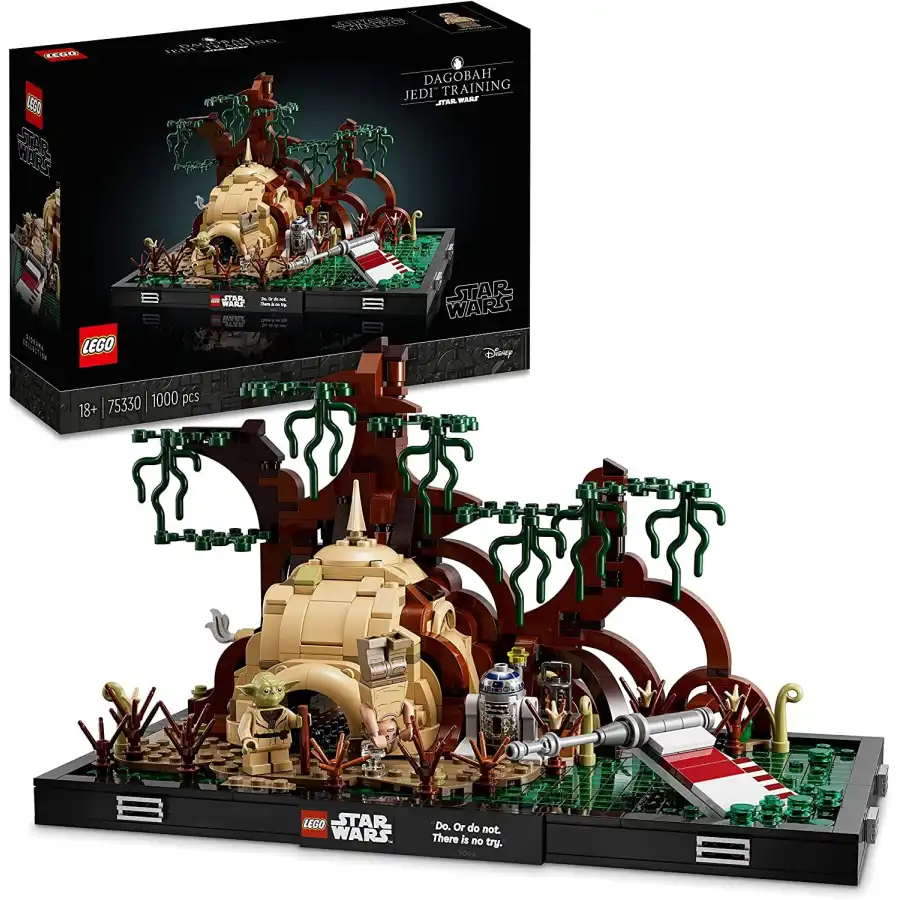Lego Star Wars 75330 Diorama Addestramento Jedi su Dagobah Lego - 1