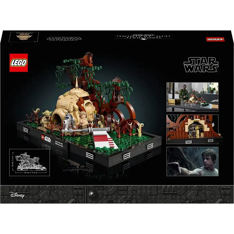 Lego Star Wars 75330 Diorama Addestramento Jedi su Dagobah Lego - 4