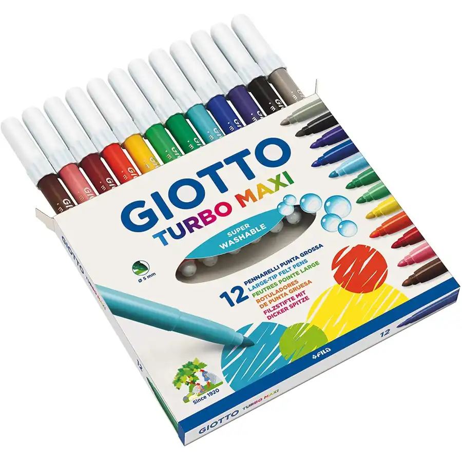Giotto Turbo Maxi Pennarelli 12 pz Giotto - 2