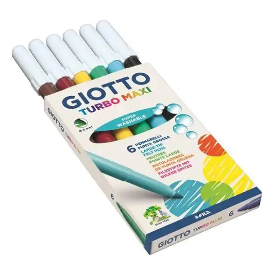 Giotto Turbo Maxi Pennarelli 6 pz Giotto - 2