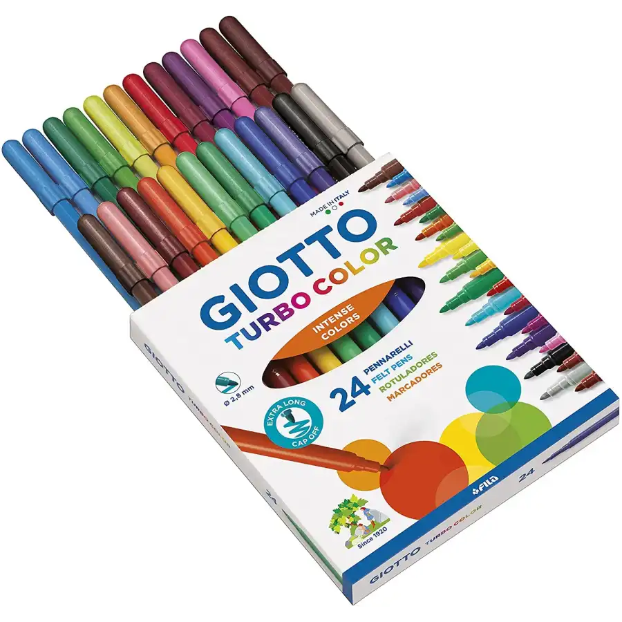 Giotto Turbo Color Pennarelli 24 pz Fila - 2