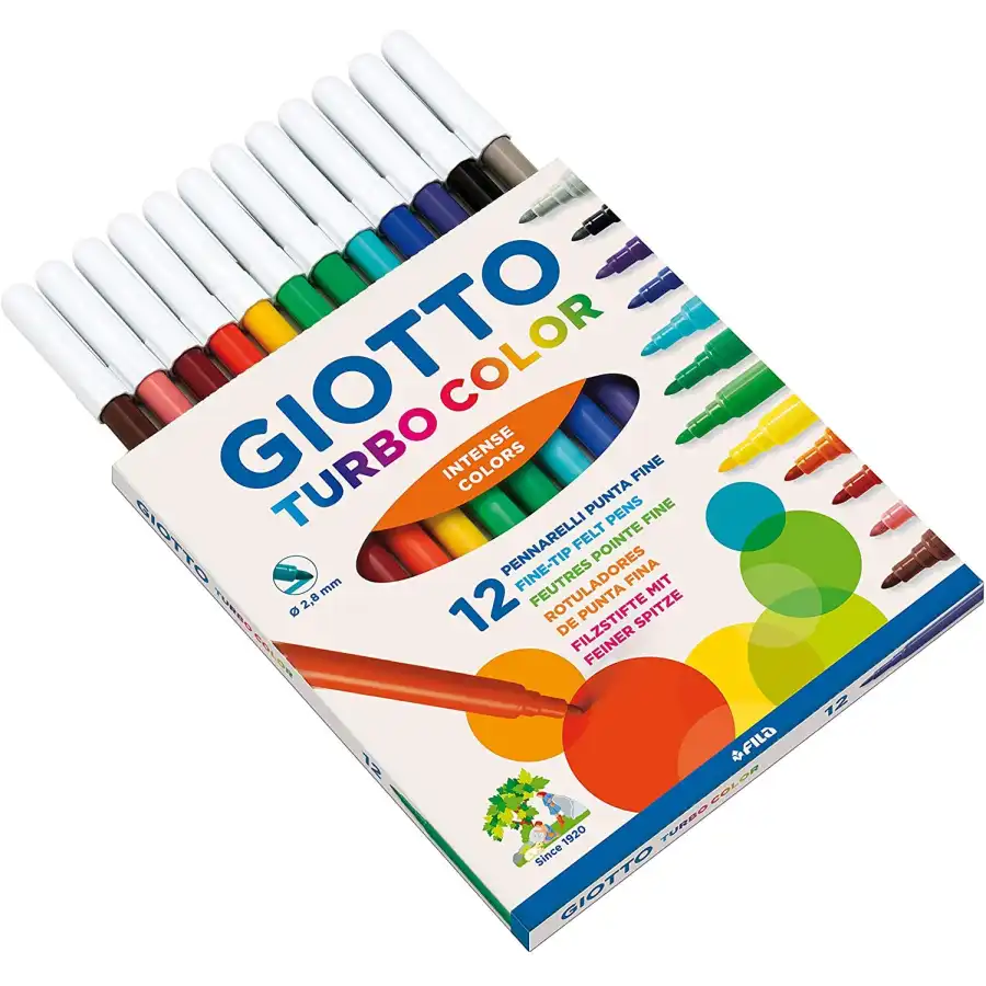 Giotto Turbo Color Pennarelli 12 pz Fila - 2