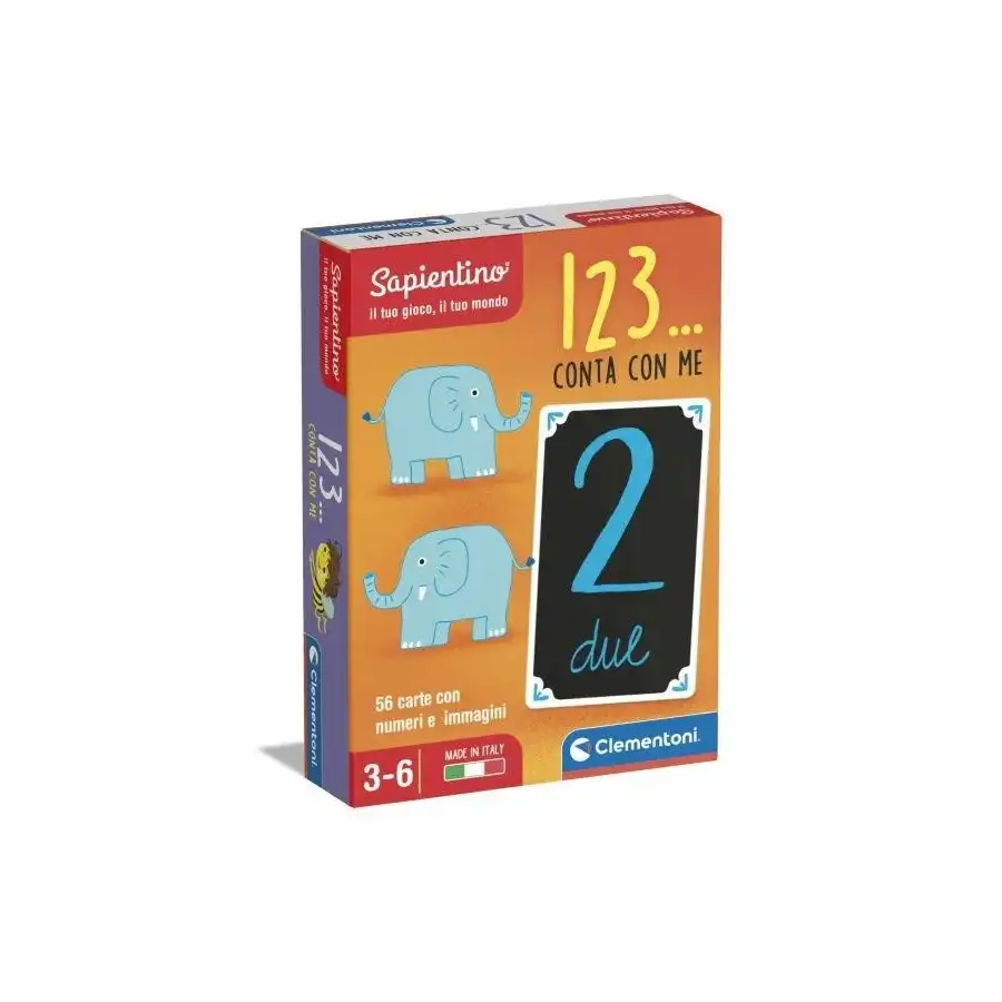 Sapientino - 1,2,3...conta con me! 16134 Clementoni - 1