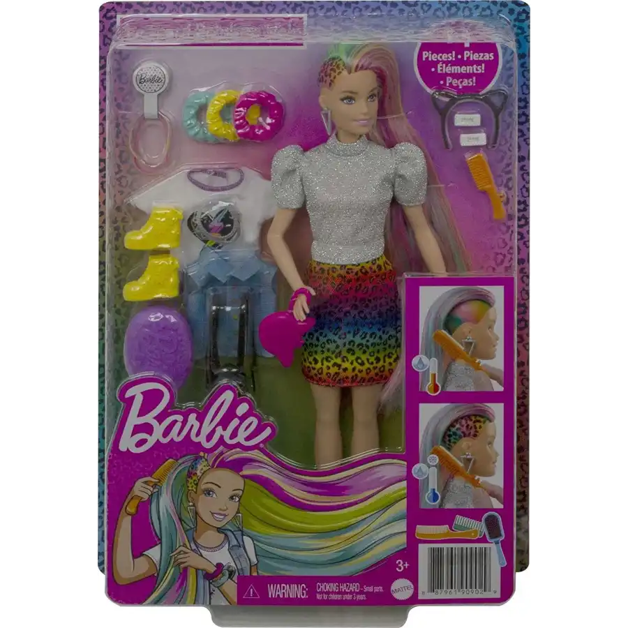 Barbie Capelli Multicolor GRN81 Mattel - 6