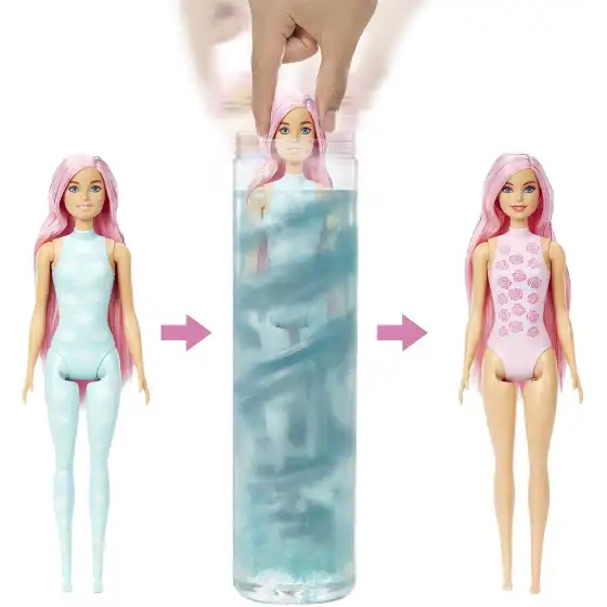 Barbie Color Reveal Serie Sole Pioggia con 7 sorprese HCC57 Mattel - 1